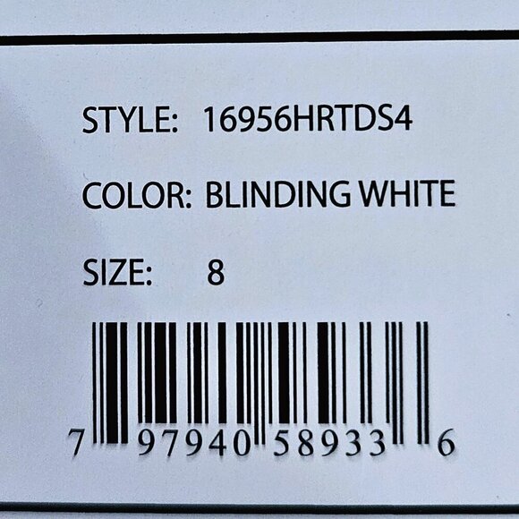 NWT D.Jeans White Twill High Waist Ankle Crop Jeans - 8 - Picture 9 of 13